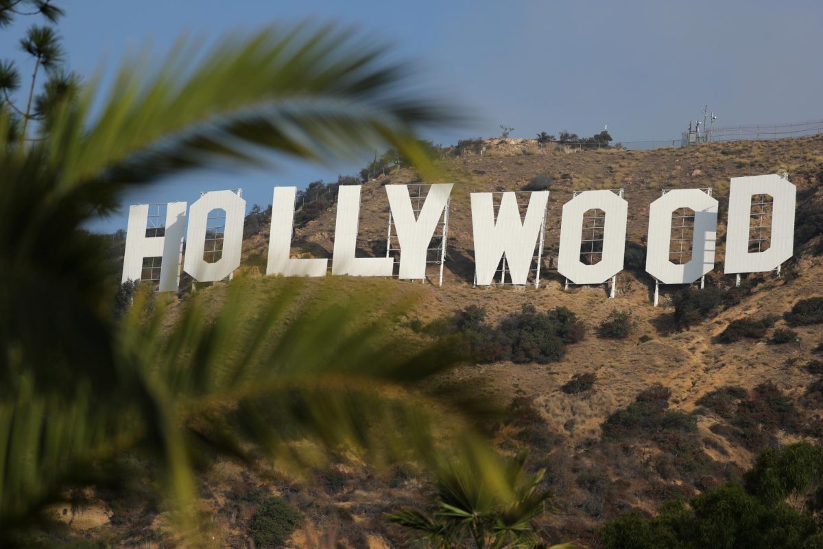 The Hollywood sign is seen in Hollywood, Los Angeles, California, U.S. October 19, 2017. REUTERS/Lucy Nicholson